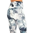 thumbnail image 2 of Balance Collection Women's High Rise Super Soft Dry-Wik® moisture-wicking Watercolor Print Capri, 2 of 3
