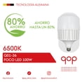 thumbnail image 2 of Qop Foco Led E26 100w  Con Aro E40, 2 of 3
