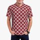 thumbnail image 1 of Fotbe Red Moroccan Camiseta Polo de Golf para Hombre con Estampado – Camisa Deportiva Transpirable con Cuello Abotonado-Small, 1 of 6