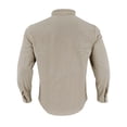 thumbnail image 5 of StSilkitty Mens Long Sleeve Shirts Linen Lace up V Neck T-Shirts Solid Color Lightweight Casual Pullover Tops, 5 of 6