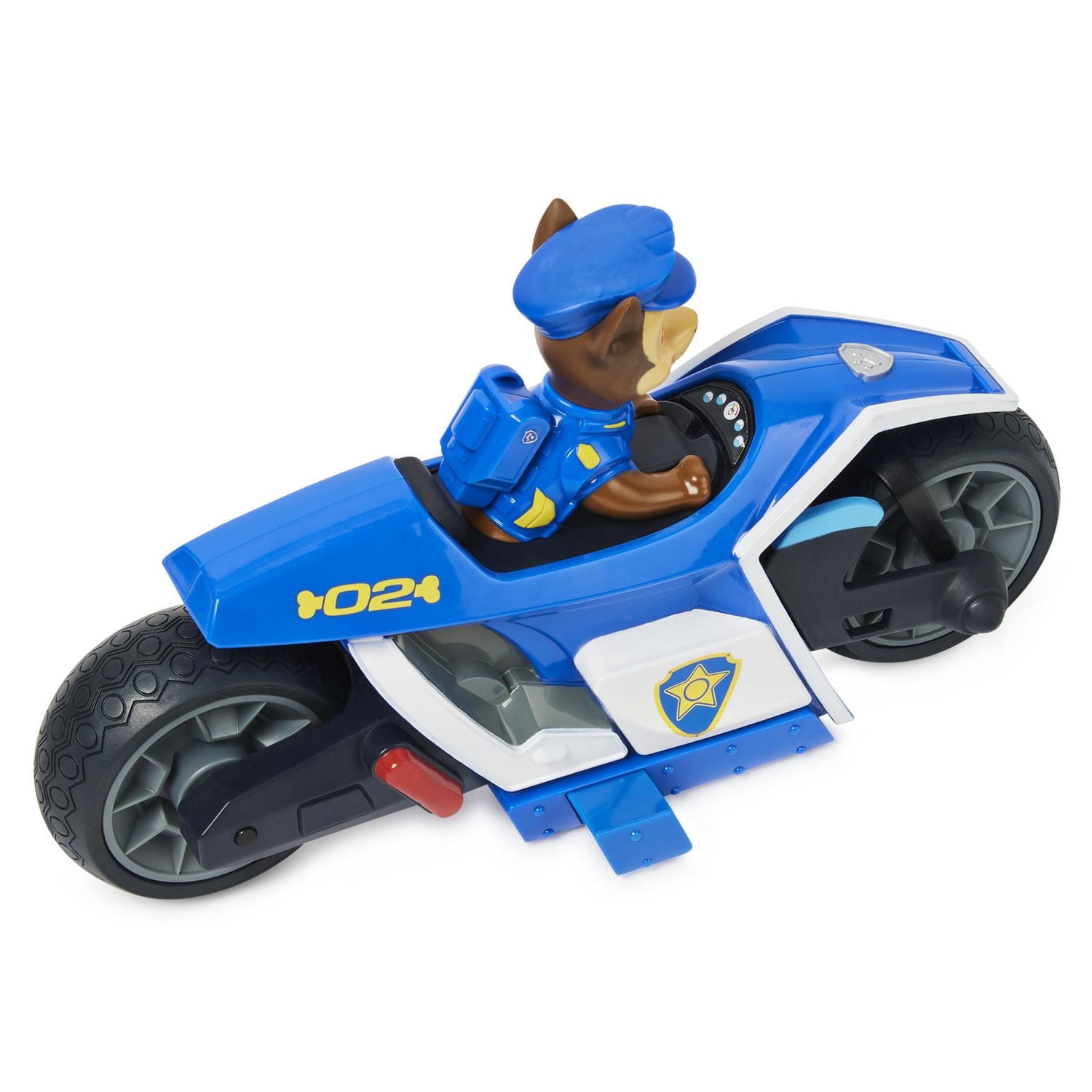 PAW Patrol, Chase RC Movie Motorcycle, Remote Control Car Kids Toys for Ages 3 and up