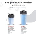 thumbnail image 4 of Limpiador Portátil Dexas Azul Mediano para Patas de Perro, 4 of 5