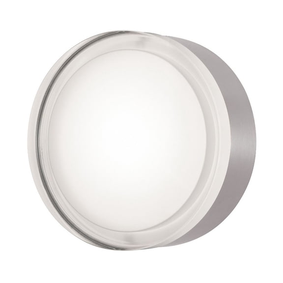 EMAF06LAJD1SN AFX Emma - 15W 1 LED Flush Mount-2.5 Inches Tall and 6 Inches Wide-Satin Nickel Finish