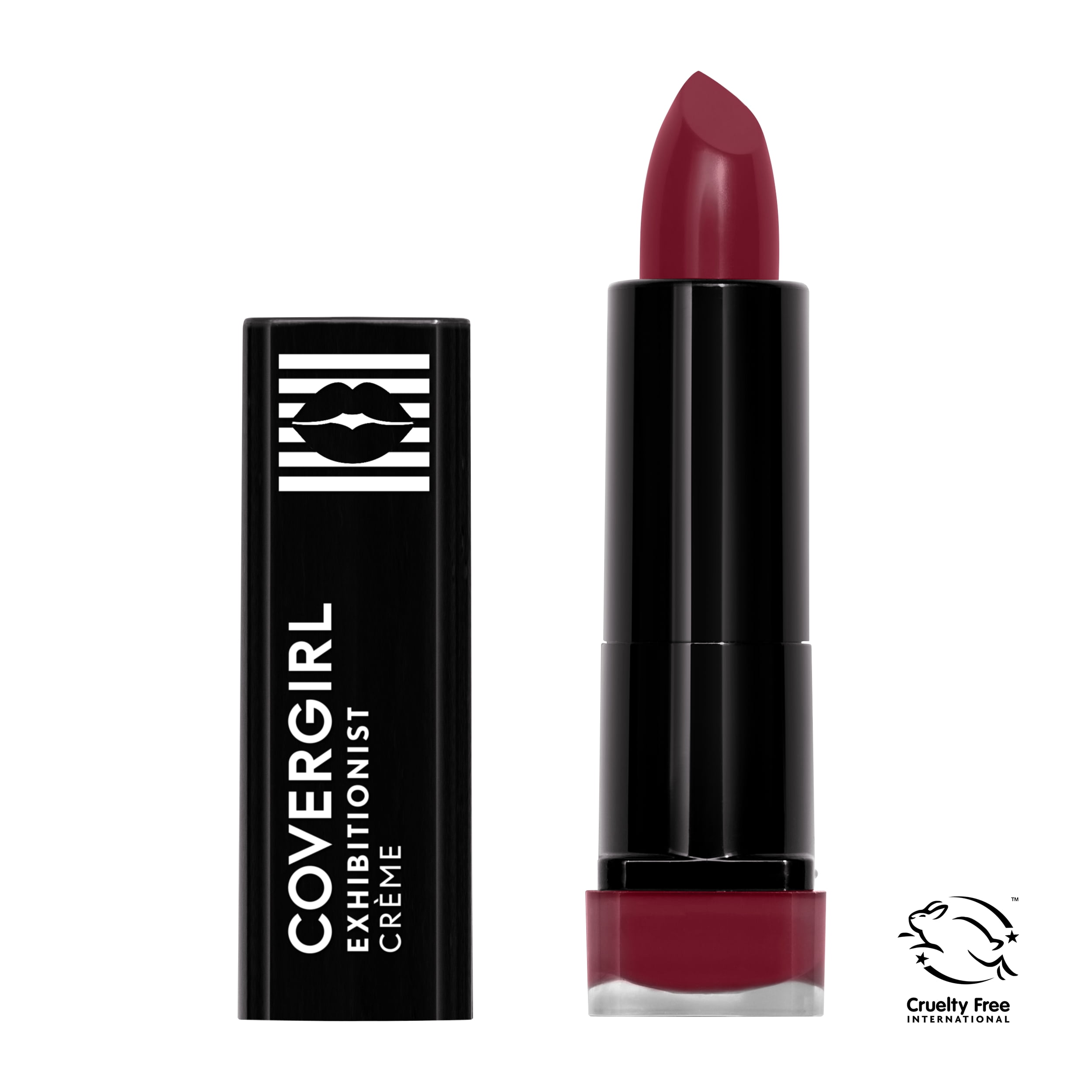 (2 pack) COVERGIRL Exhibitionist Cream Lipstick, 515 Bloodshot, 0.12 oz