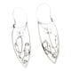 thumbnail image 4 of Pendientes elegantes colgantes delicados hechos a mano ligeros pendientes colgantes Verde, 4 of 9