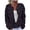 05 Black, variant on Tnhcen Women's Boho Cardigan Acrylic Color Block Knit Sweater Button Up Open Front Jacket Bohemian Print Loose Fit Plus Size S-5XL Fall Wear