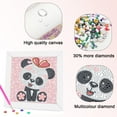 thumbnail image 4 of Diamond Painting Kit, Pink Panda 5D Diamond Painting Starter Set, Easy and Fun DIY Craft Kit, Perfect for Beginners' Creative Art Activities 7.09 x 7.09 in, 4 of 8