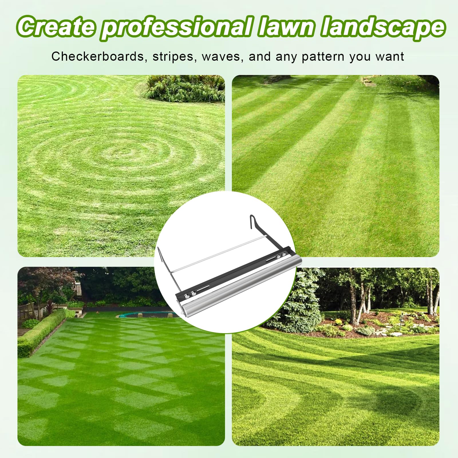 Lawn Striping Kit for Push Mower Compatible with EGO AR2100 21inch Lawn Striper