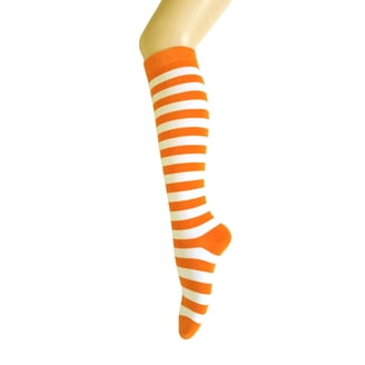 Collants Happy Socks 40/42 - Motif Pois Noir Et Orange - 50 Deniers - Neuf Avec étiquettes