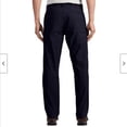 thumbnail image 2 of UB Tech Mens Classic Fit Comfort Waist Stretch Chino Travel Pants 32W-34L/Navy, 2 of 2