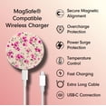 thumbnail image 2 of Cargador magnético MagSafe para iPhone Sonix Cottage Floral, 2 of 6