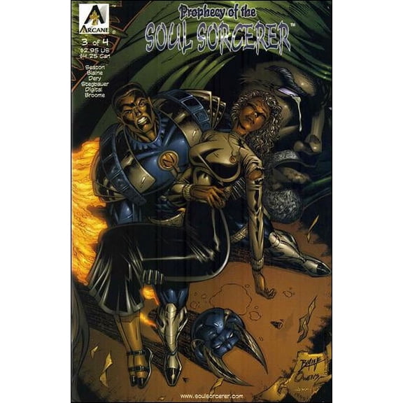 Prophecy of the Soul Sorcerer #3A VF ; Arcane Comic Book