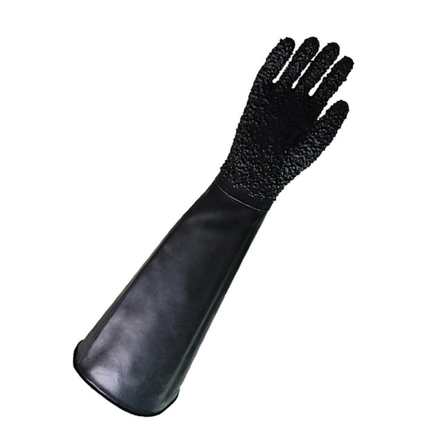 Almencla 68cm Gants de Travail de Sablage Résistants pour Armoire de Sablage de Sable -