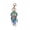 Green, variant on Jellyfish Tassel Keychain for Women, Handmade Beaded Bag Charm, Cute Couple Gifts for Her Him, Friendship Bestie Present