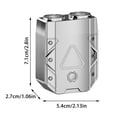 thumbnail image 3 of Hearth & Gear Mini Rasoir à Double Tête Rasoir à Double Tête 2025 Amélioré Rasoir de Poche USB Mini Rasoir pour Hommes Rasoir Lavable Rasoir à Double Tête Rechargeable Élect Soins du Visage pour Hommes Rasage, 3 of 5