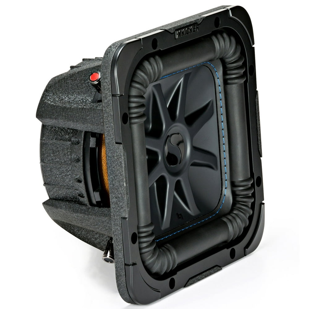 Kicker L7S8 Car Audio SoloBaric 8 Subwoofer Square L7 Dual 4 Ohm Sub