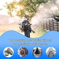 thumbnail image 5 of Máscara de gas 15 en 1, respirador de media cara, pintura en aerosol, mascarilla química, seguridad 6200, 5 of 5