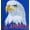 Eagle | Really Royal, variant on Americana Men's and Big Men's True Colors Graphic Tee Shirt from Way to Celebrate, Sizes XS-3XLT