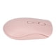 thumbnail image 3 of Ratón inalámbrico 2,4G 1600DPI batería recargable ergonómica Bluetooth 5,2 ratón silencioso para escritorio de oficina PC rosa, 3 of 5