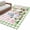 Green Pink, variant on Area Rugs 2.7'x5', Easter Carpet for Living Room Bedroom Dining Room, Spring Gnomes Floral Bunny Duck Green Pink Plaid Throw Kitchen Rugs Non Slip Washable Rectangle Indoor Outdoor Rugs