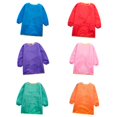 thumbnail image 1 of Pack de 6, Kids Art Smock, Delantal de Pintura Impermeable para Niños, Delantales de Artista con Manga Larga Y Sección Larga, Delantal para Niños Pequ Baoblaze Delantal, 1 of 8