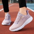 thumbnail image 6 of NOKIO Women Sports Shoes Mesh Breathable Running Shoes Lightweight Soft Sole Outdoor Sports Leisure Shoes Breathable Mesh Walking Workout Jogging Gym Women Shoes, 6 of 9