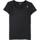 thumbnail image 1 of Camiseta básica Reebok para mujer Poly Marled color negro XL, 1 of 1