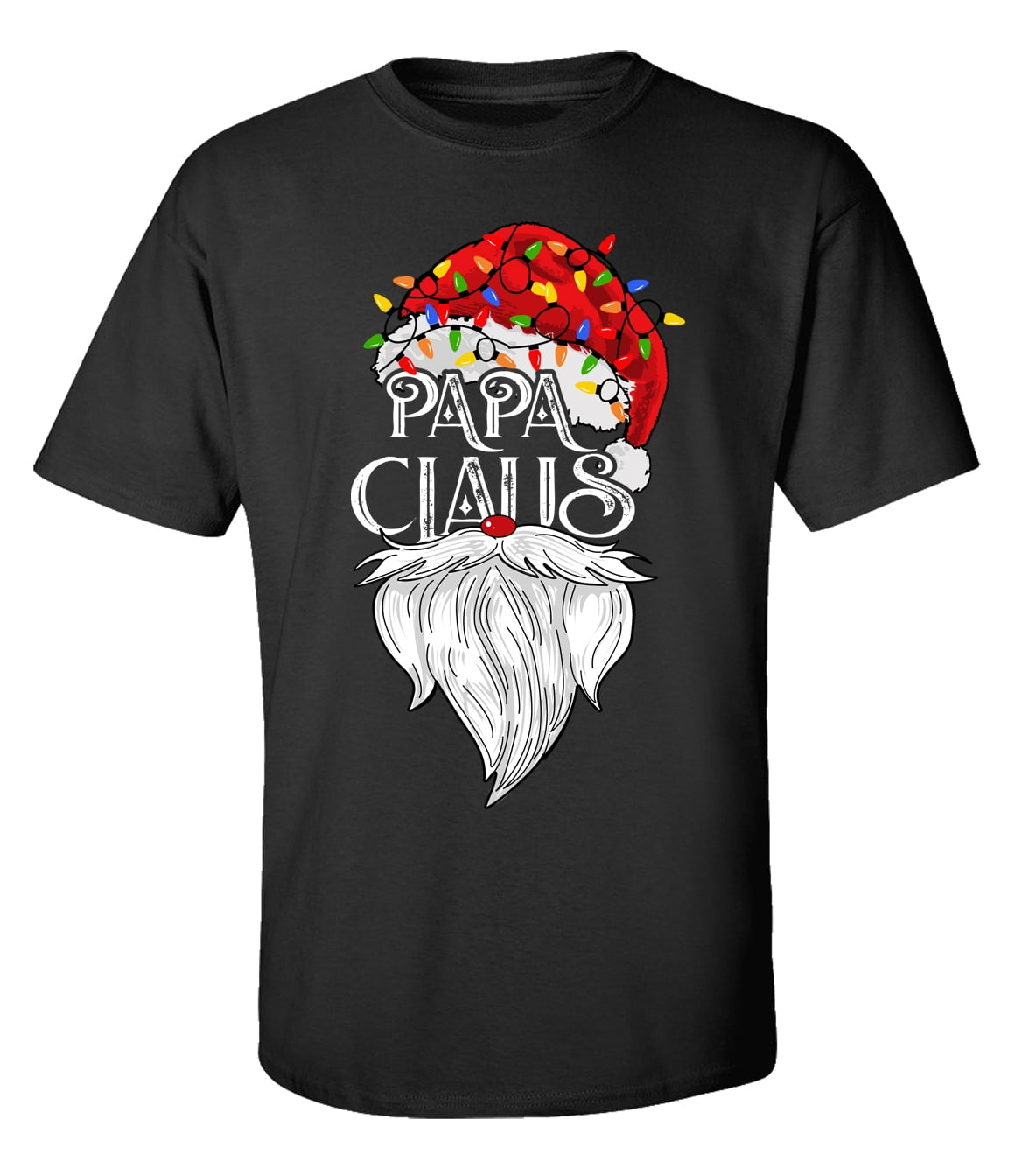 Trenz Shirt Company Papa Clause Short Sleeve Shirt