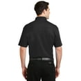 thumbnail image 2 of Port Authority K5200 Mens Silk Touch Interlock Performance Polo T-Shirt, Black - Extra Small, 2 of 6