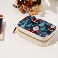 thumbnail image 7 of Santa Claus Velvet Portable Storage Box with Removable Compartment - a Stylish Decorative Box, Bracelet Holder, and Jewelry Stand - Gift, 7 of 7
