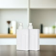 thumbnail image 2 of OULII 2Pcs Laundry Detergent Container Liquid Travel White PE for Household Users, 2 of 8