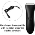 thumbnail image 2 of Ruimou 2 Pcs Chargeur de Rasoir Remplacement Câble de Chargement pour Rasoir Électrique Chargeur USB 5V avec Brosse de Nettoyage Compatible avec Rasoir Meridian, 2 of 7