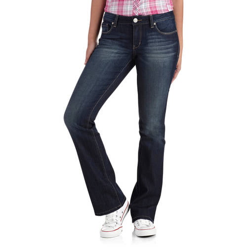 L.e.i. - Lei L.e.i. Juniors Ashley Slim Bootcut Jeans - Walmart.com ...