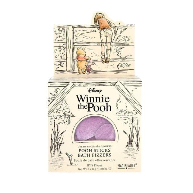 MAD BEAUTY Jabón Corporal Winnie The Pooh efervescentes 6 piezas
