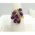 thumbnail image 3 of 2.10CT Pear Cut Simulated Amethyst Women's Engagement Gift Ring 14K Yellow Gold Plated ., 3 of 4