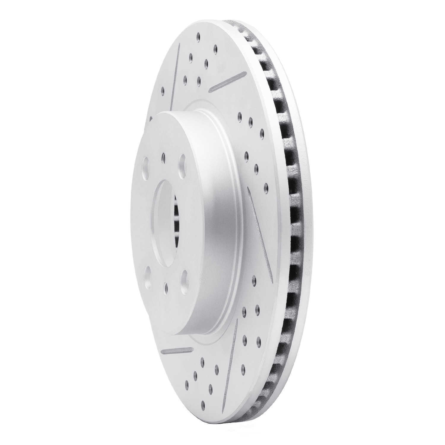 Dynamic Friction Company 830-76078L DFC Geoperformance Rotor - Drilled and Slotted