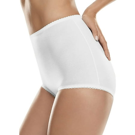 Hanes Shaper - Hanes Women`s Shaper Brief - Best-Seller, H051, 4X, White