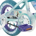 thumbnail image 4 of Huffy 12-inch Disney Frozen Bike for Girls with Training Wheels, Crystal Blue, 4 of 13