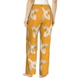 thumbnail image 3 of Naloa Flying Ducks Print Women’s Ultra-Soft Comfy Pajama Lounge Pants with Pockets & Drawstring, 3 of 8