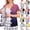#03 Dark Purple, variant on Mastectomy Shirts with Drain Pockets for Women Short Sleeve Shirt Front Cardigan with Inner Pocket Blouse,S,#03 Black