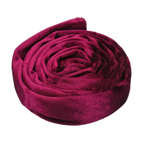 Uxcell 6ft Chandelier Chain Cover Cord, Velvet Cloth Fabric for Chandelier, Wire Swing, Cube Management, Purple