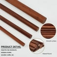 thumbnail image 5 of 14Pcs Walnut Dowel Rods Dowel Rods Wood Sticks Unfinished Round Sticks Wooden Carving Blocks Waxed Round Wooden Sticks, 5 of 9