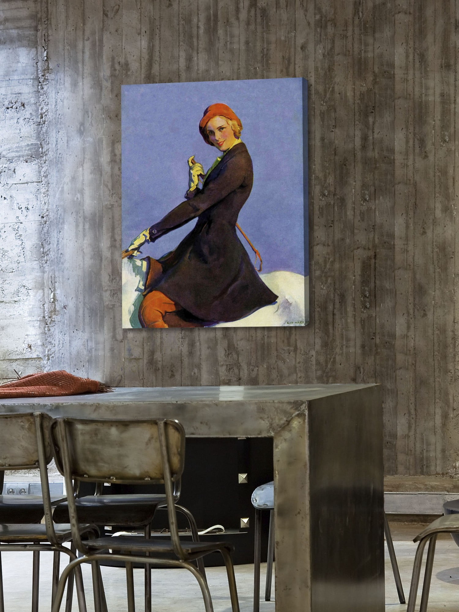 Marmont Hill Woman on Horseback by Guy Hoff Painting Print on Canvas