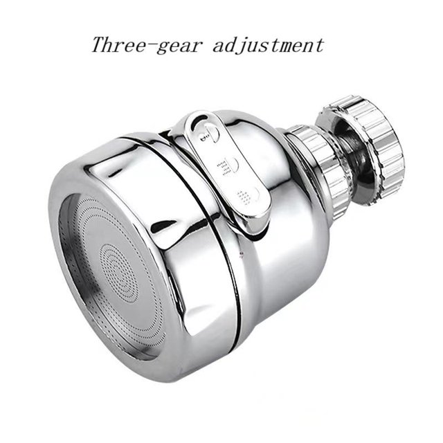 QJUHUNG Upgrade Your Kitchen Experience 360° Rotatable Splash-Proof ABS Faucet Head for Efficiency & Style