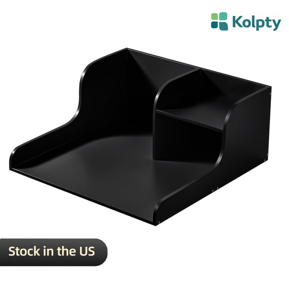 Kolpty Washer Dryer Topper Laundry Folding Countertop with Anti Slip Rails
