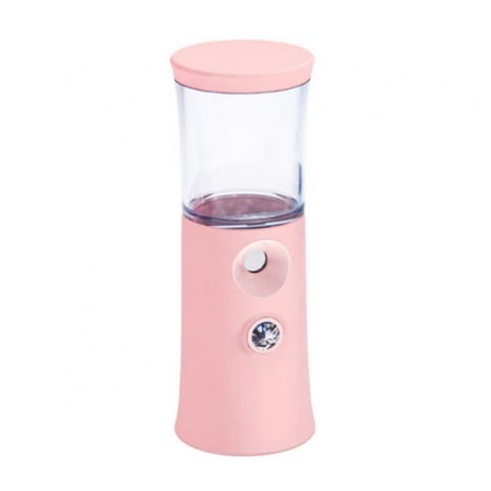 

Mini Portable Facial Sprayer Humidifier Nano Face Steamer Handheld Face Hydrating Machine (Pink)