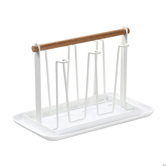 AURARMLET 1Pack Mugs Cups Rack with Organizer for Kitchen and Home Use