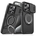 thumbnail image 2 of erfcxs 17 Pro Max Grade Shockproof With Slide And 360° Stand Ring, 2 of 7