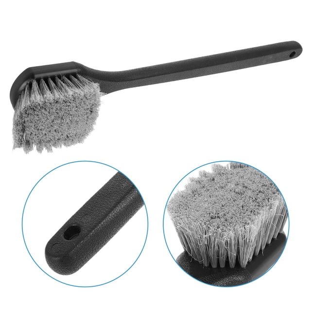 HEANUJJ Cepillo Detallador Para Y Llantas De Con Resistentes Gris