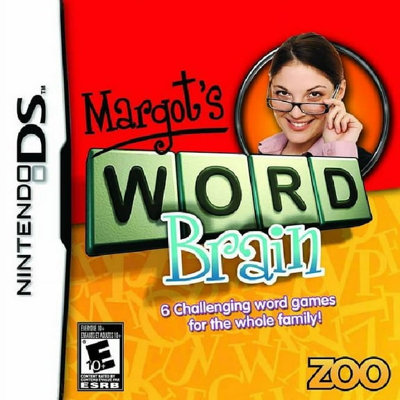 Restored Margot's Word Brain (Nintendo DS, 2008) (Refurbished)